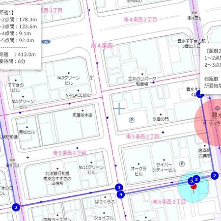 Downtown Area Spacious Cozy Room Susukino Ik901 سابورو المظهر الخارجي الصورة